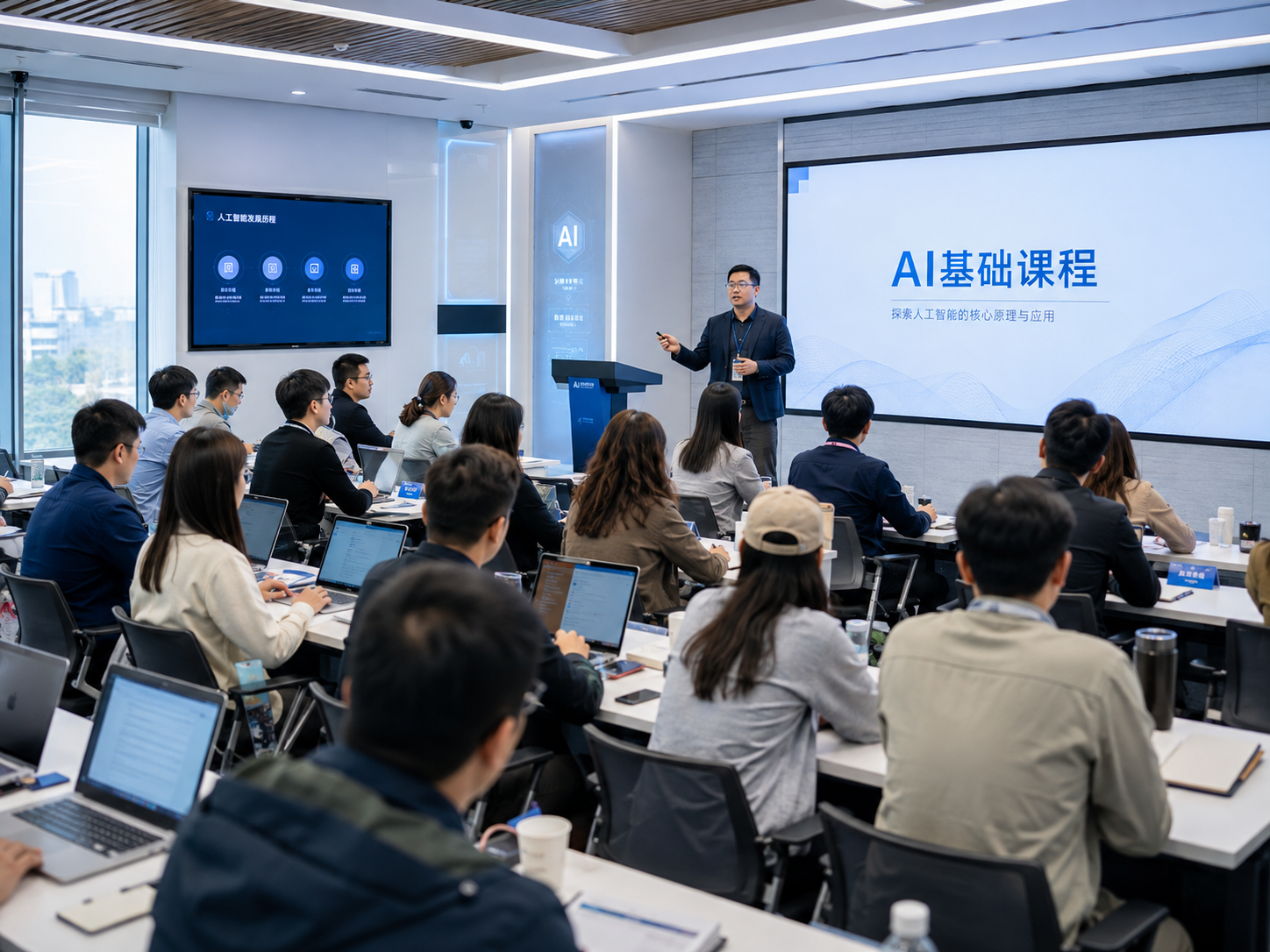 智合数科 AI 智能体行业应用实战培训现场